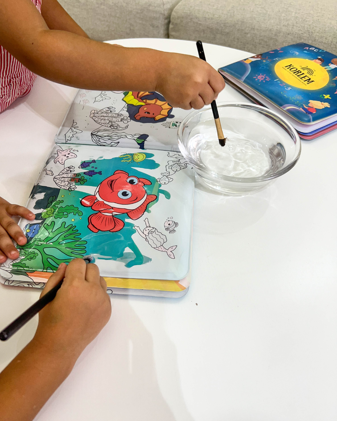 Livre Magique à l’Eau – Coloriage Réutilisable