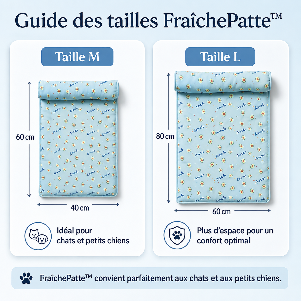 FraîchePatte™-Tapis rafraîchissant pour chiens et chats